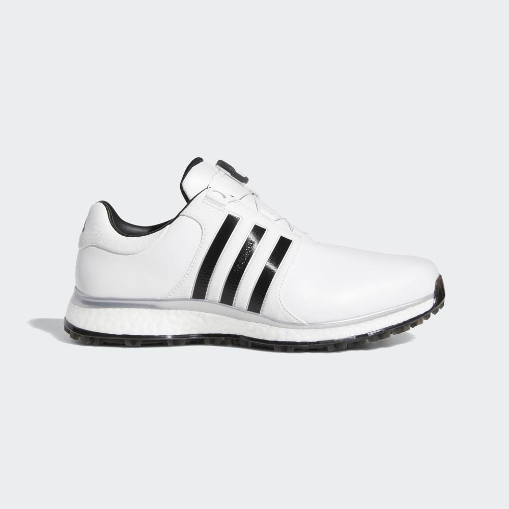 Adidas Men's Tour360 XT-SL Boa Wide Golf Shoes White/Black/Silver Metal Ireland F34188